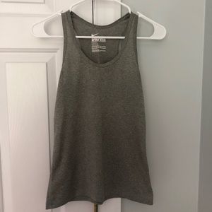 Grey Nike Dri-Fit Tank Top